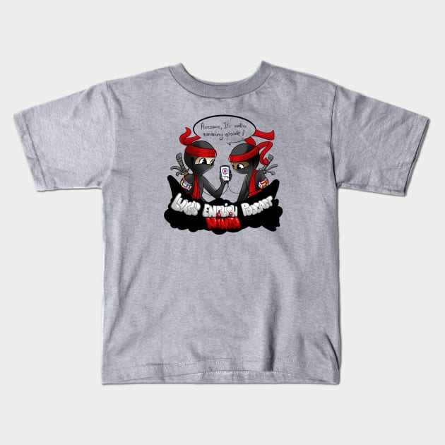 LEP NINJAS by SARA & SILVIA Kids T-Shirt by LEP Merch